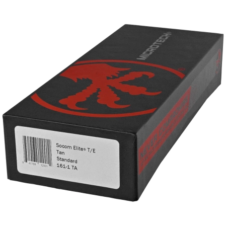 Microtech Socom Elite T/E-M Knife Tan Aluminum, Black M390MK by Tony Marfione (161-1TA)