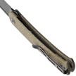 Civivi Knife Caetus Green Burlap Micarta, Black Stonewashed 14C28N (C21025C-3)
