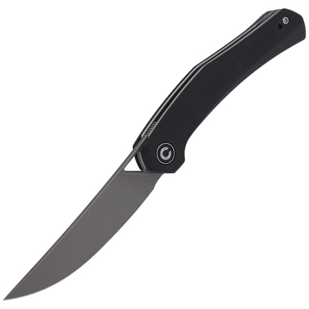 CIVIVI Knife Lazar Black G10, Gray Stonewashed by Elijah Isham (C20013-1)