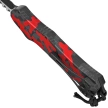 Heretic Knife Hydra R/E Red Camo Aluminum, Black/Satin MagnaCut by Tony Marfione Jr.