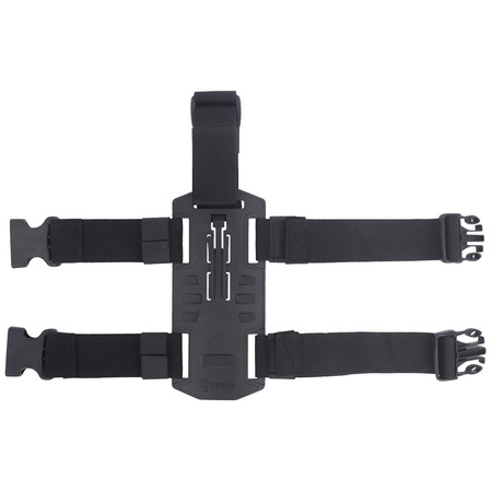 Fobus QuickLock Thigh Rig Platform with 3 QuickLock Plates for Holsters and Pouches (TRP222)