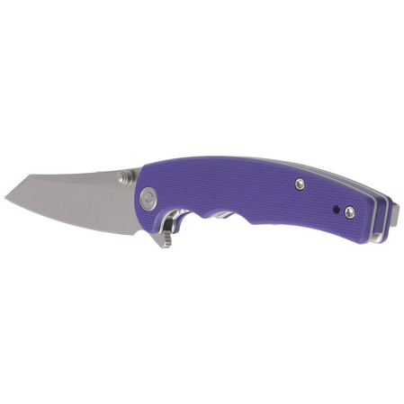 Civivi Knife P87 G10 Purple, Silver Bead Blasted Nitro-V by Kaila Cumings (C21043-2)