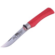 Antonini Old Bear Laminated Red, Satin Stainless knife (9307/23_MRK)