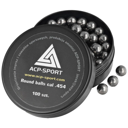 ACP-Sport .454 lead bullets, 100 pcs (JW454)