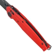 ANV A100 BB Knife Red GRN, Black DLC Sleipner (ANVA100-021)