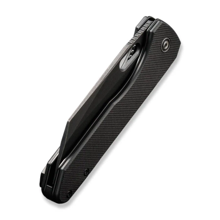 Civivi Knife Nugz Black G10, Black Stonewashed 14C28N by Matthew Wehrwein (C23060-1)