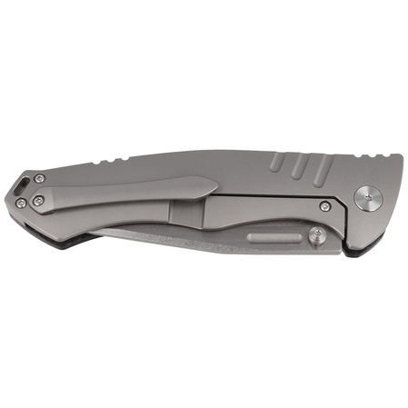 Nóż składany Bestech Keen II Black Titanium/Marbled Carbon Fiber, Stonewashed/Satin CPM S35VN by Koens Craft (BT2301B)