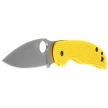 Spyderco Sage 5 Lightweight Salt Knife Yellow FRN, Satin MagnaCut by Sal Glesser (C123PYL)