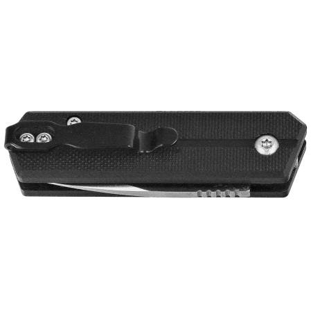 Herbertz CJH Black G10 Automatic Knife, Satin 420 (55028)