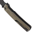 Civivi Knife Bhaltair Green Burlap Micarta, Black 14C28N (C23024-3)