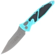 Microtech Socom Elite Auto S/E Automatic Knife Turquoise Aluminum, Apocalyptic M390 by Tony Marfione (160A-10APTQ)