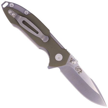 Viper Storm Green G10, Satin M390 by Rick Hinderer Knife (V5954GG)