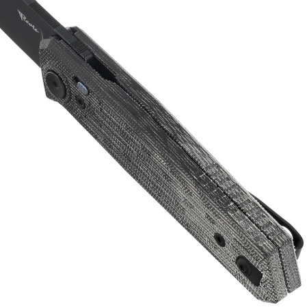 Reate PL-6 Knife Black Micarta, Black PVD Nitro-V (PL-6 BKM PVD)