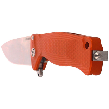 LionSteel SR22A Orange Aluminum, Satin Sleipner by Molletta (SR22A OS)