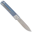 Medford Gentleman Jack Drop Point, Blue / Silver Titanium, Std HW/Clip, Tumbled S45VN (MK2114TD-37A2-TSCS-Q4)