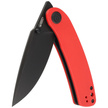 Nóż składany Kubey Momentum Red G10, Dark Stonewashed AUS-10 by Sherif Manganas (KU344I)