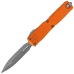 Nóż automatyczny OTF Microtech Ultratech Gen IV D/E Orange Aluminium, Apocalyptic M390MK by Tony Marfione (11224-10APOR)