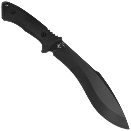 Spartan Blades Harsey Kukri Knife Black Polymer, Black 1095 Cro-Van by William W. Harsey (SBSL007BK)
