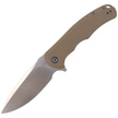 Civivi Knife Praxis Tan G10, Satin 9Cr18MoV (C803B)
