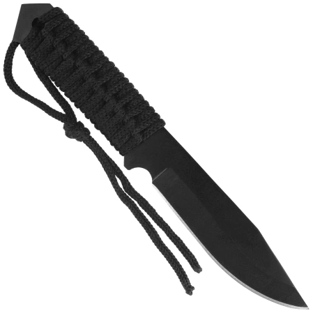 Nóż Martinez Albainox Black Army Black Cord, Black 3Cr13MoV (32721)