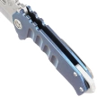 Nóż składany Medford Praetorian Genesis T Drop Point Blue, STD HW/Clip, NP3 Breaker, Tumbled S45VN (MK029STD-37A2-TSCS-BN)