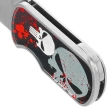 Martinez Albainox Knife Skull 3D Aluminum, Satin 3Cr13Mov (18730)