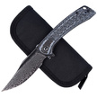 Nóż składany CIVIVI Dogma White G10 / Carbon Fiber, Black Damascus (C2014DS-1)