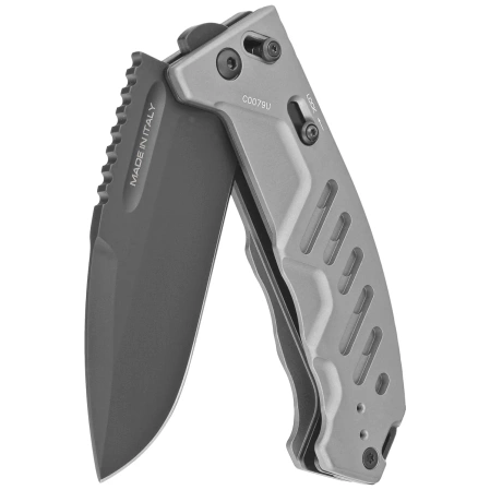 Nóż składany Extrema Ratio RAO C Tactical Grey Aluminium, Black MIL-C N690 (04.1000.0176/BLK/GRY)
