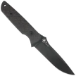 Spartan Blades Alala Knife Black Canvas Micarta, Black 1095 Cro-Van by Curtis Iovito (SBSL004BKBK)