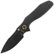 Remette TwoFace Knife Black DLC Titanium, Black DLC M390 (DSTF-D)