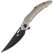 Bestech Marukka Bronze Titanium, Black Stonewashed M390 by Kombou Knife (BT2002C)