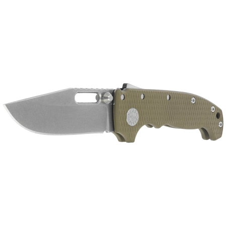 Demko AD20S Clip Point Knife OD Green G10, Stonewashed MagnaCut by Andrew Demko (MGAD20S-MAG-ODG10-CP)
