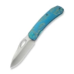 Nóż składany WeKnife Inmate Blue Titanium, Satin CPM 20CV by Jerad Neeve (WE23096B-3)