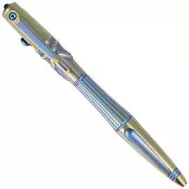 Długopis taktyczny RikeKnife Gold / Blue Titanium (RK-TR02-GB)