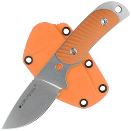 Nóż Real Steel Hunter 165 Orange G10, Stonewashed 12C27 (3532)