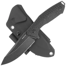 Nóż Remette Allosaurus Black G10, Black Stonewashed D2 (RTAS-A)