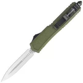 Nóż automatyczny Dulotec OTF OD Green Aluminium, Satin 3Cr13MoV (K188A-GR)