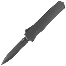 Nóż automatyczny OTF Tekto A5 Spry D/E Black Aluminium, Black P/S CPM S35VN