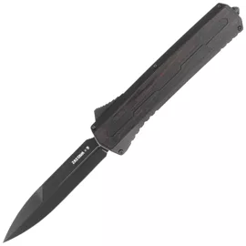 Nóż automatyczny OTF Tekto A7 Zastava S/P Black Aluminium/Tactical Black, Black CPM S35VN