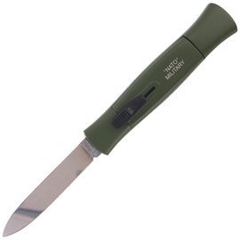 Nóż automatyczny Spandon Nato Military Medio OTF, Green (SP 077 GRN)