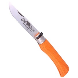 Nóż składany Antonini Old Bear Laminated Orange, Satin Stainless (9307/23_MOK)