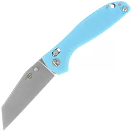 Nóż składany Bestech Liger Light Blue G10, Stonewashed D2 by Keanu Alfaro (BG61D)