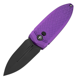 Nóż składany Bestech QUQU Purple Aluminium, Black DLC 14C28N by Gogo (BG57B-5)