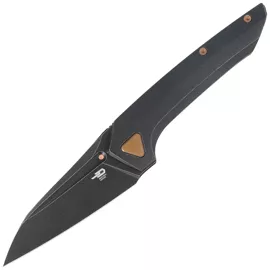 Nóż składany Bestech VK-Navi Black Titanium, Black Stonewashed MagnaCut by Vulpex Knives (BT2404E)