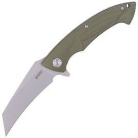 Nóż składany Kubey Anteater OD Green G10, Sandblasted D2 (KU212B)