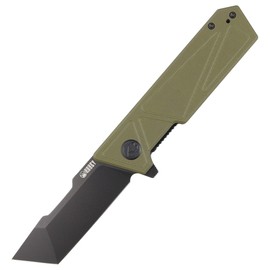 Nóż składany Kubey Avenger Outdoor Green G10, Blackwashed D2 (KU104F)