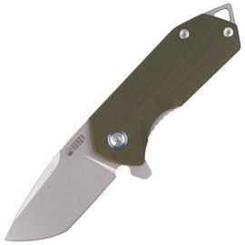 Nóż składany Kubey Knife Campe, OD Green G10, Sandblast D2 (KU203B)