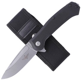 Nóż składany Maserin Police 680 Black G10, Stonewashed N690 by Nicolai Lilin (680/G10N)