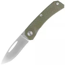 Nóż składany Real Steel Akuma OD Green G10, Satin K110 by Ivan D. Braginets (9112)