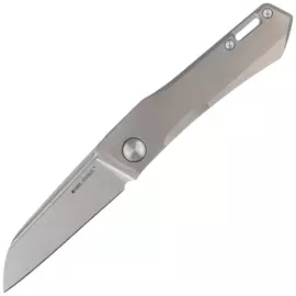 Nóż składany Real Steel Solis Gray Titanium, Satin N690 by Poltergeist Work (7061S)